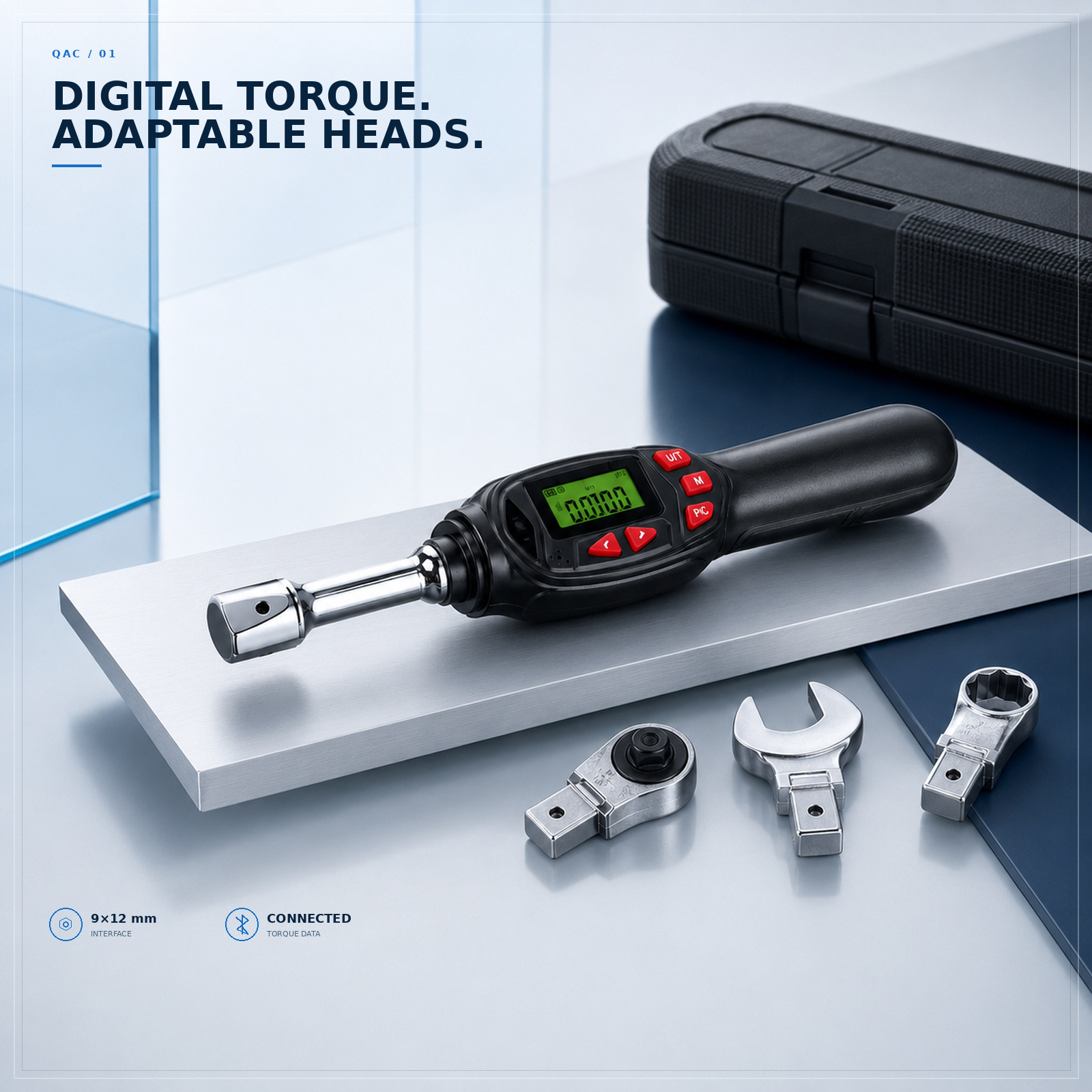 QAC Interchangeable Digital Torque Wrench